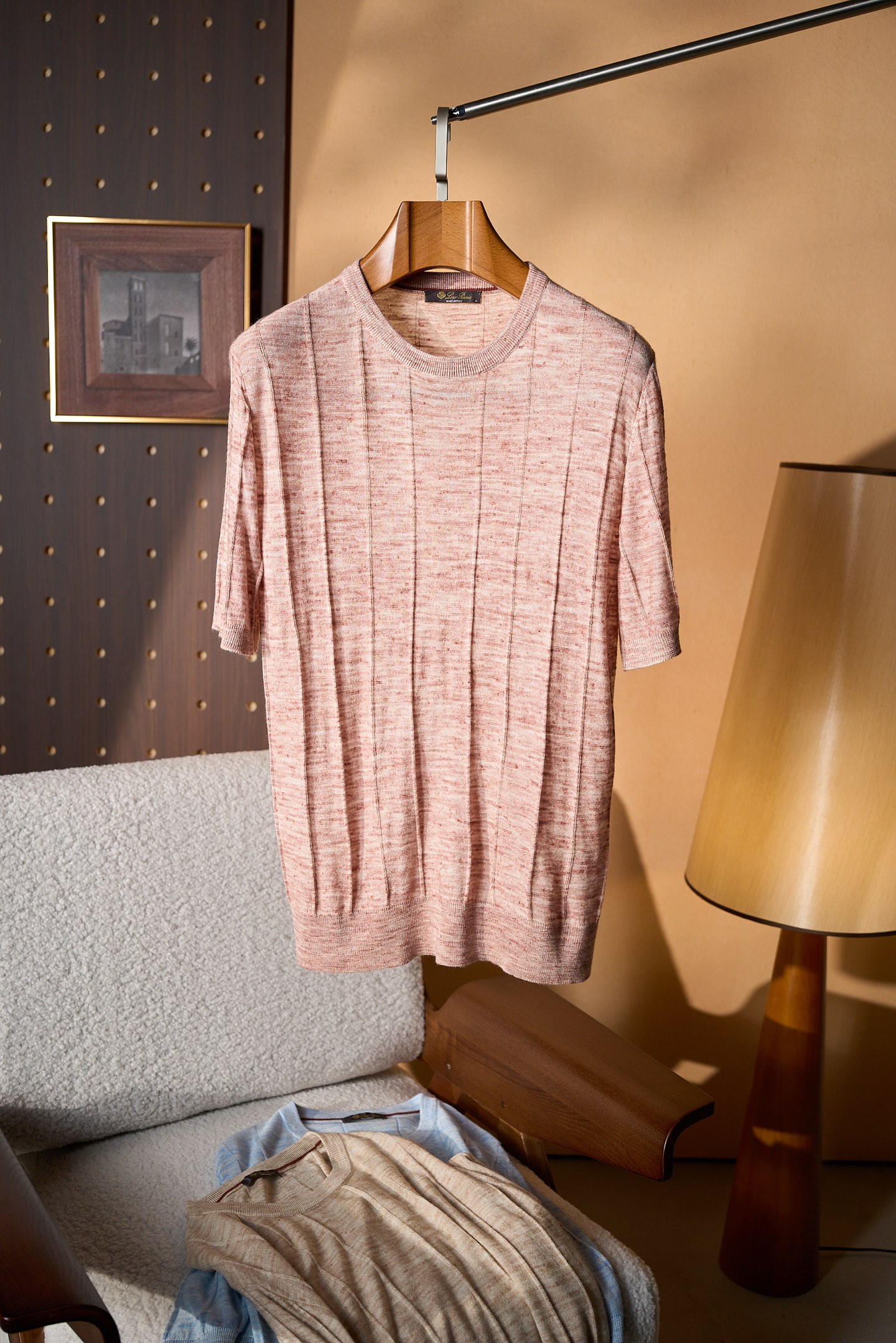 New#🟥Loro piana 老钱风！针织衫系列！进口机器精织桑蚕丝短袖衫。还在为夏日找不到兼具质感与