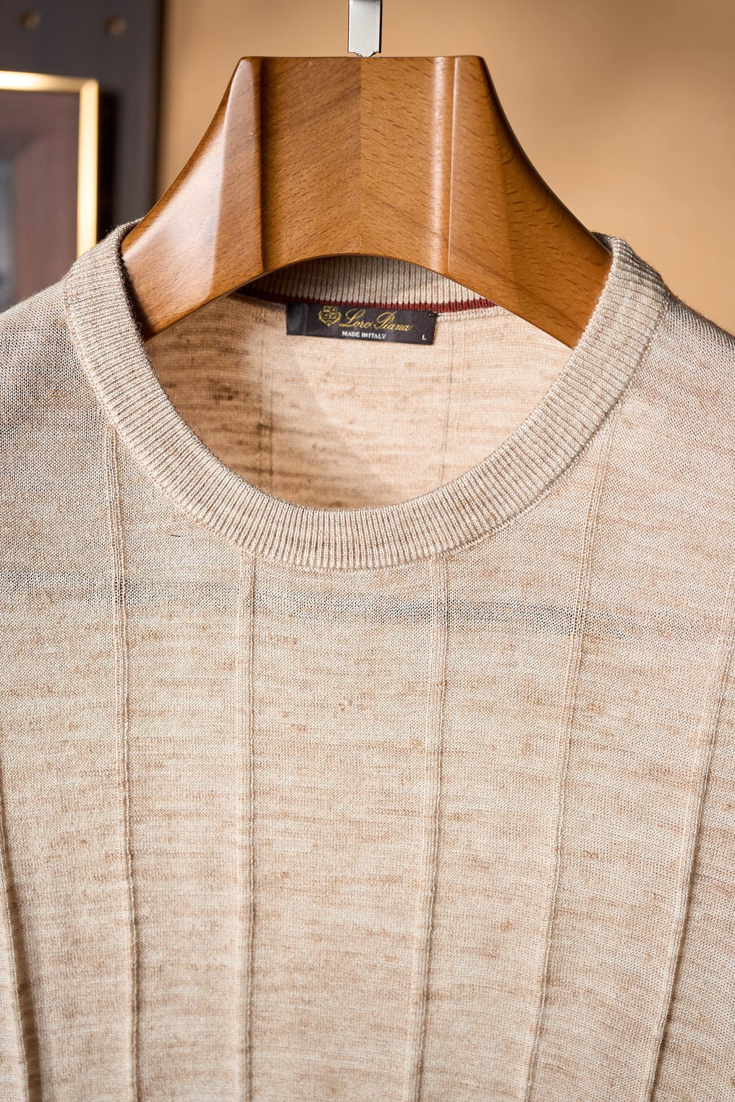 New#🟥Loro piana 老钱风！针织衫系列！进口机器精织桑蚕丝短袖衫。还在为夏日找不到兼具质感与