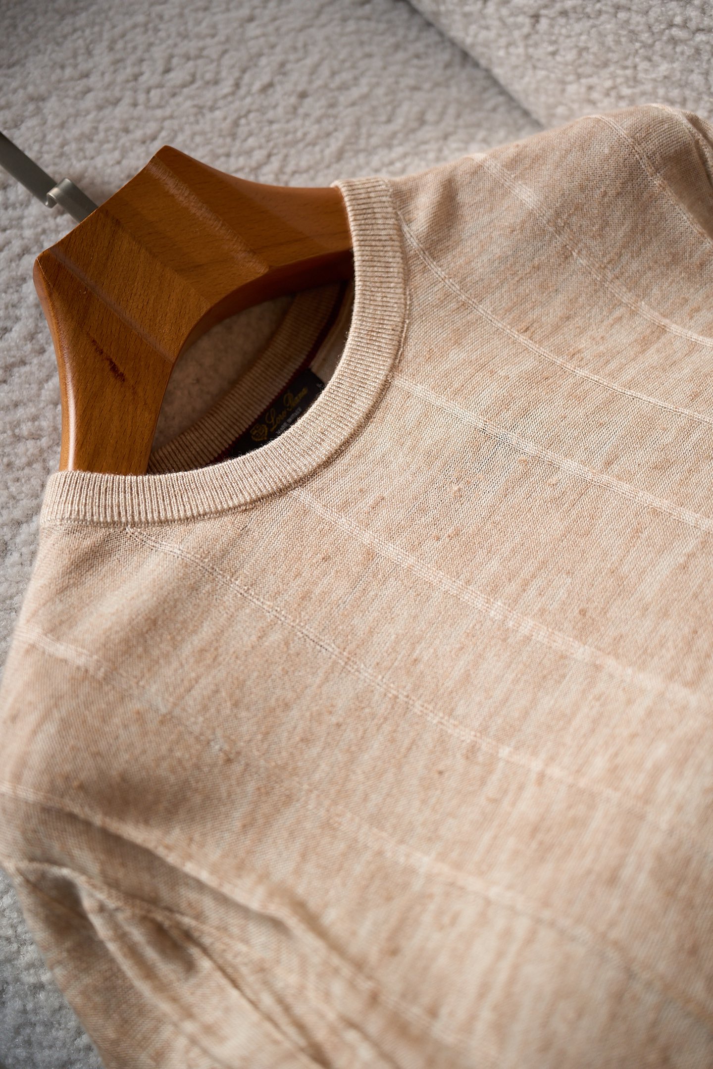 New#🟥Loro piana 老钱风！针织衫系列！进口机器精织桑蚕丝短袖衫。还在为夏日找不到兼具质感与