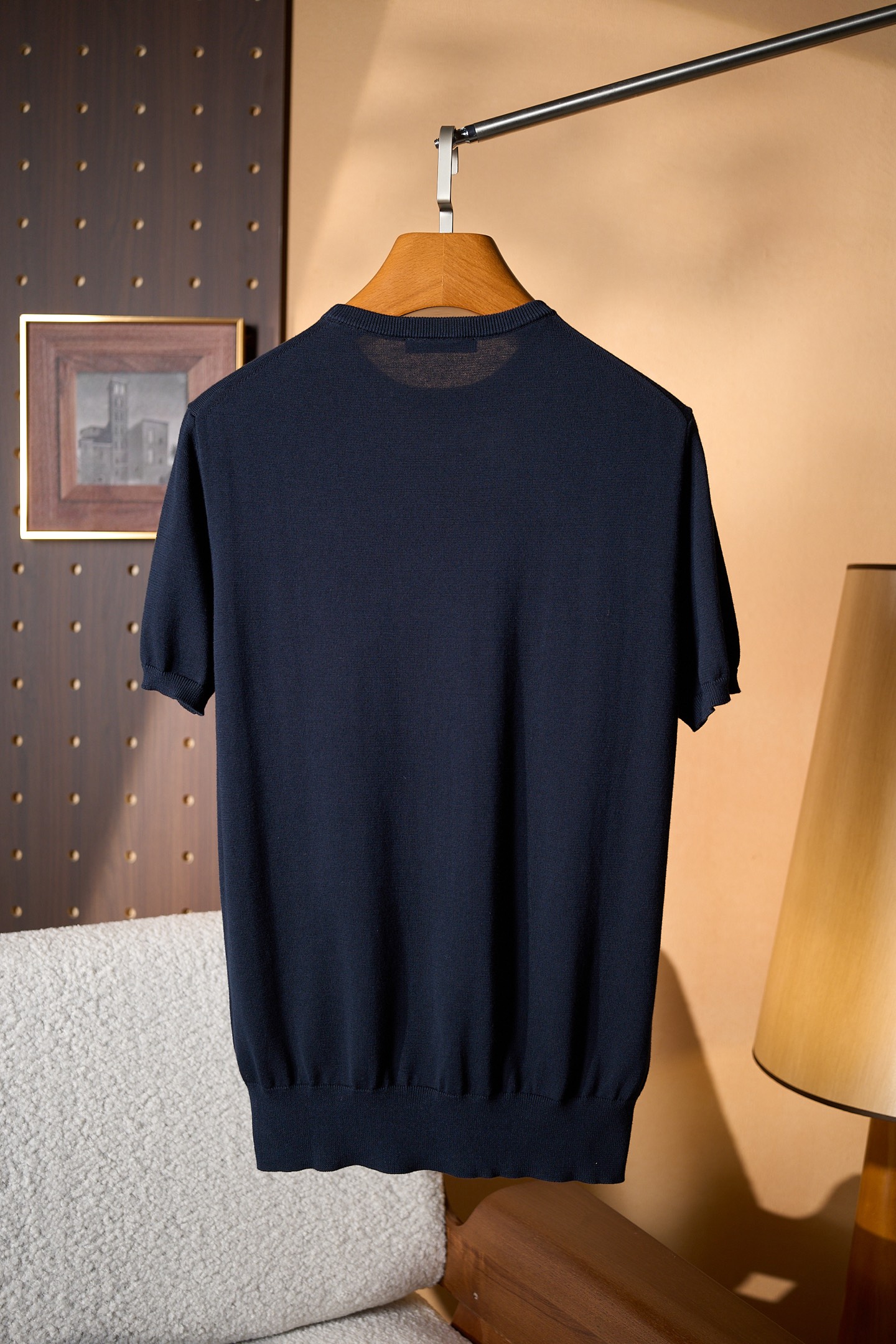 New#🟥Loro piana 夏日系列！圆领针织衫，以100%棉诠释意式极简的呼吸美学！意大利精梳棉匠