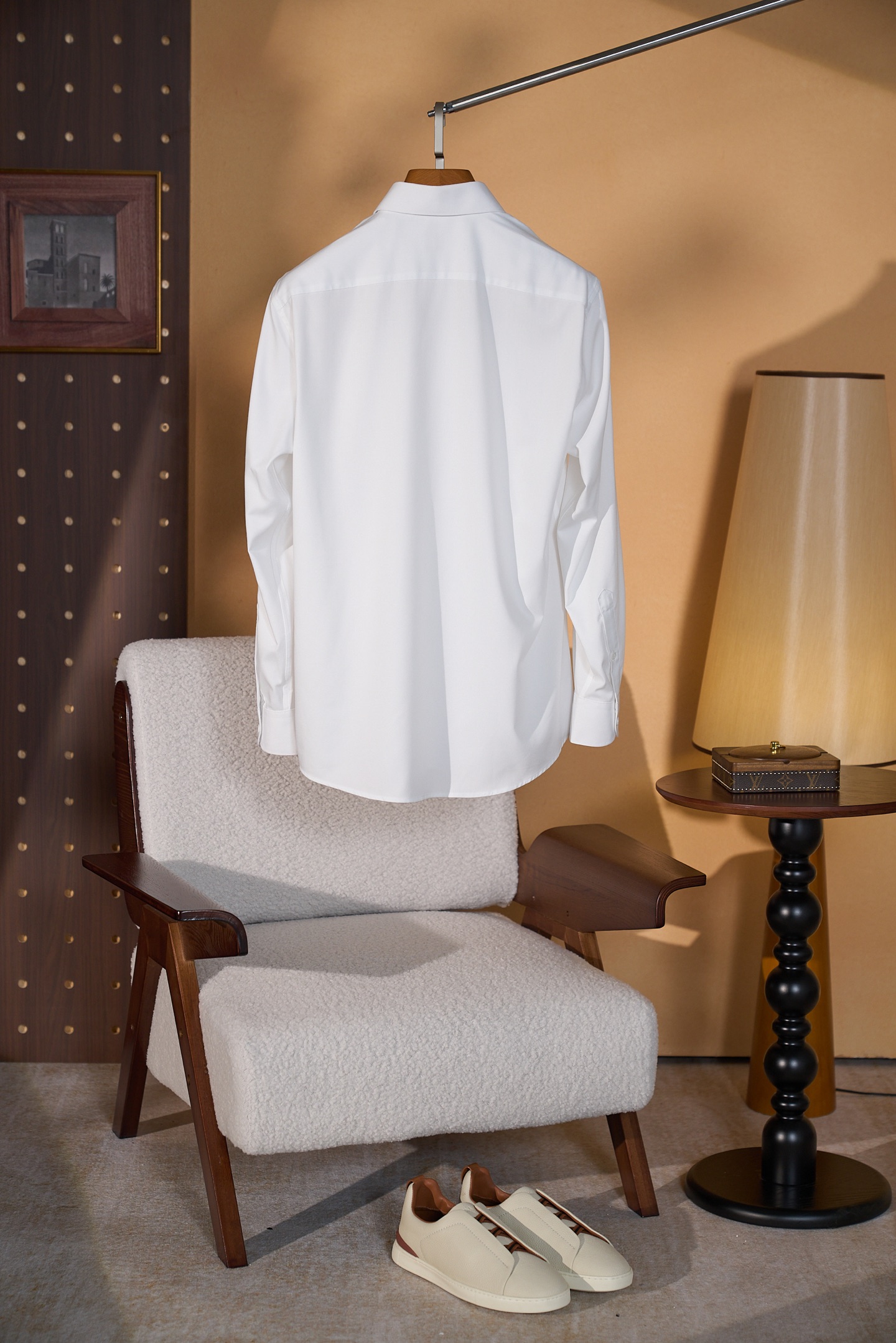 New#🟥brioni 新款来袭！高品质男士衬衫，面料柔软细腻斜纹面料通勤温莎领设计布里家族独特。精选 