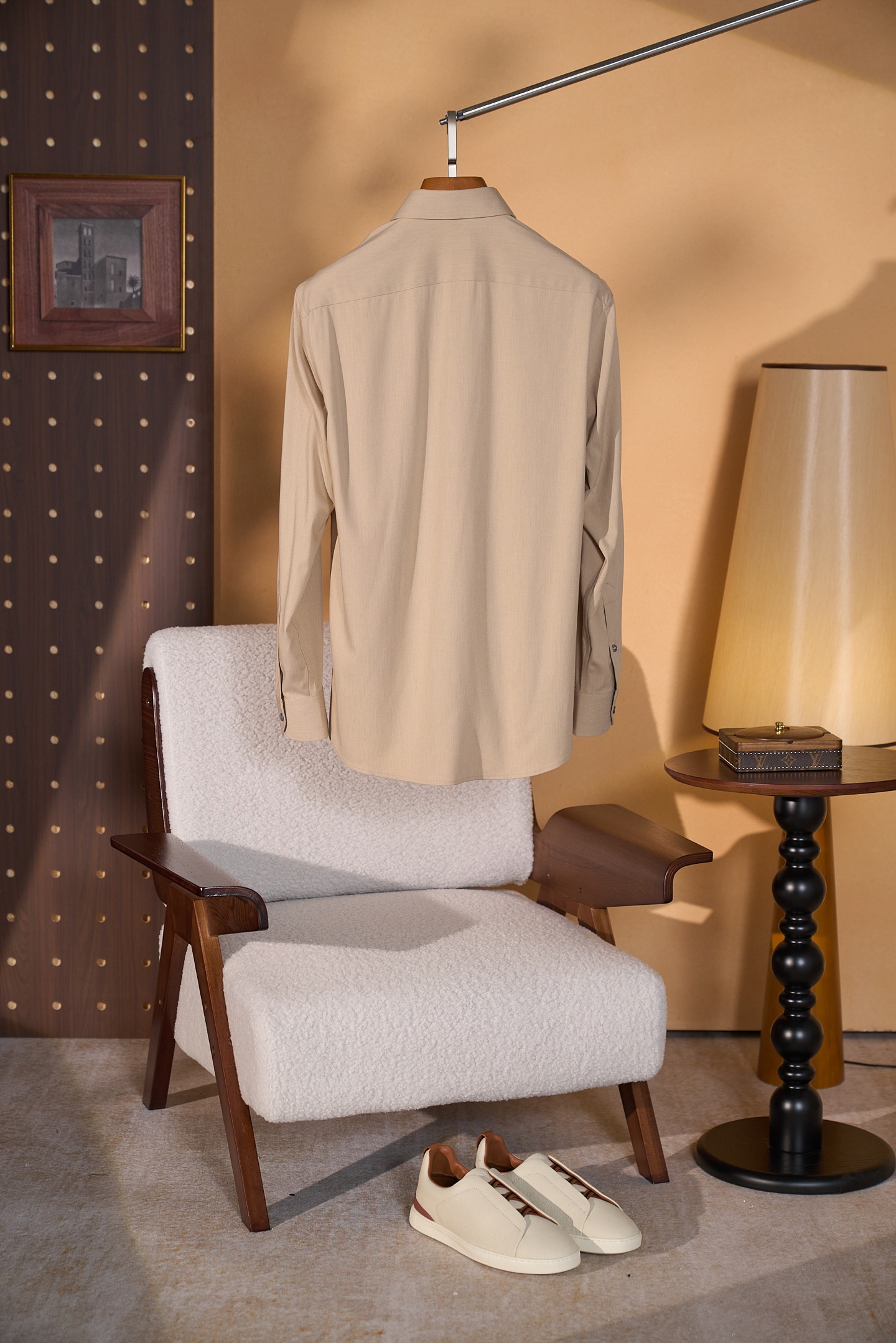 New#🟥brioni 新款来袭！高品质男士衬衫，面料柔软细腻斜纹面料通勤温莎领设计布里家族独特。精选 