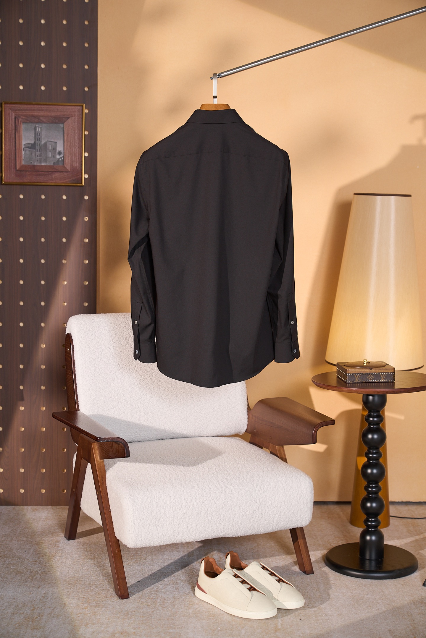 New#🟥brioni 新款来袭！高品质男士衬衫，面料柔软细腻斜纹面料通勤温莎领设计布里家族独特。精选 