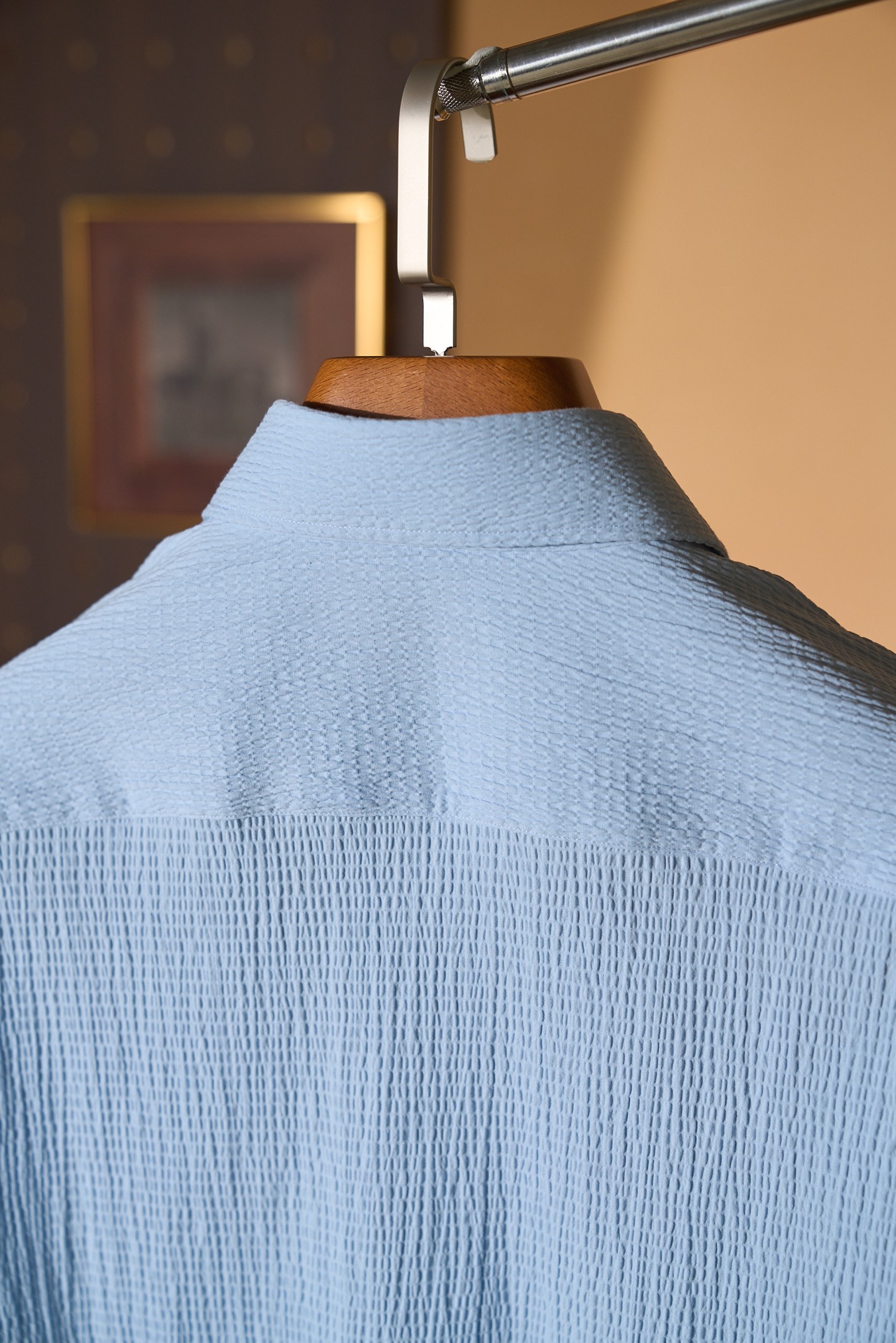 New#🟥「把晴空穿在身上，是Louis Vuitton独有的松弛高级感✨」浅天蓝色泡泡纱肌理自带空气感