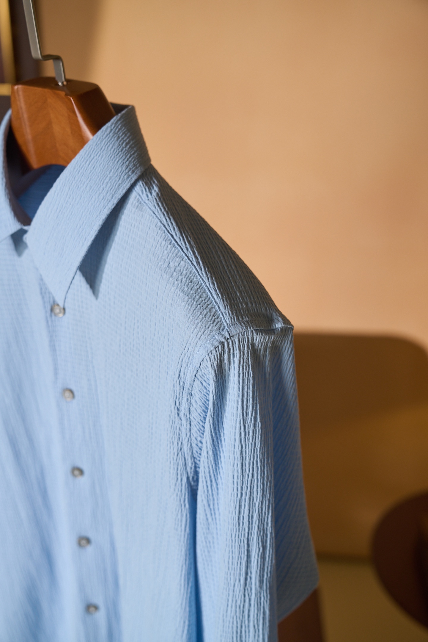 New#🟥「把晴空穿在身上，是Louis Vuitton独有的松弛高级感✨」浅天蓝色泡泡纱肌理自带空气感