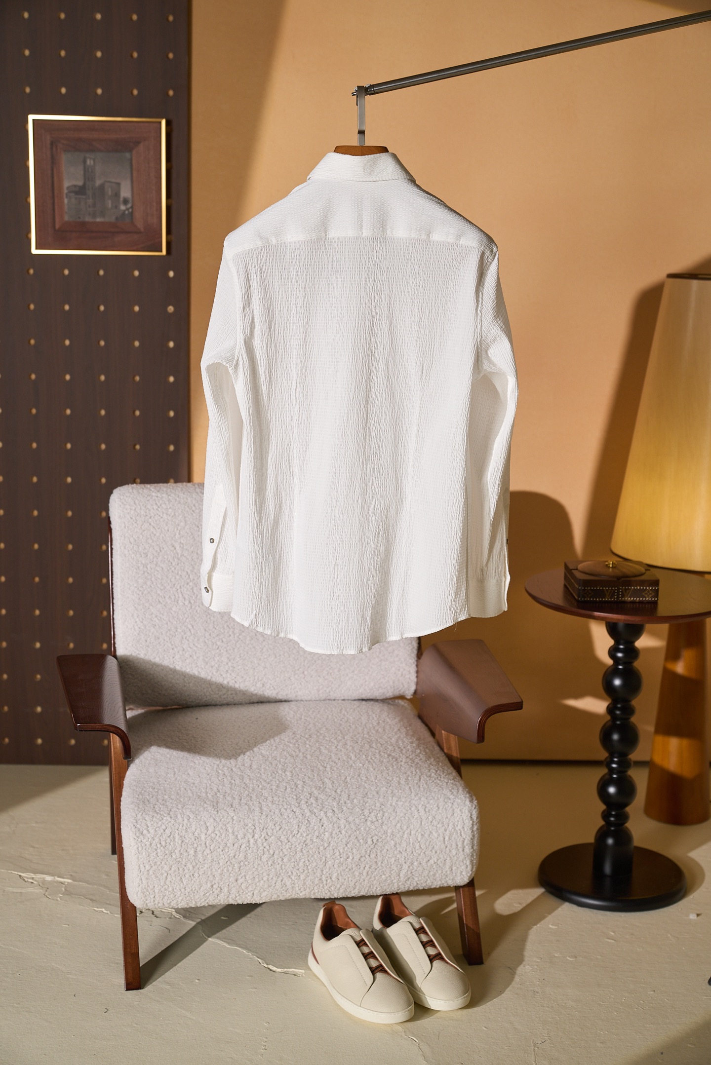 New#🟥「把月光白穿在身上，LV独有的松弛高级感🤍」纯净米白泡泡纱肌理自带空气感，自带凉感透气不闷汗，