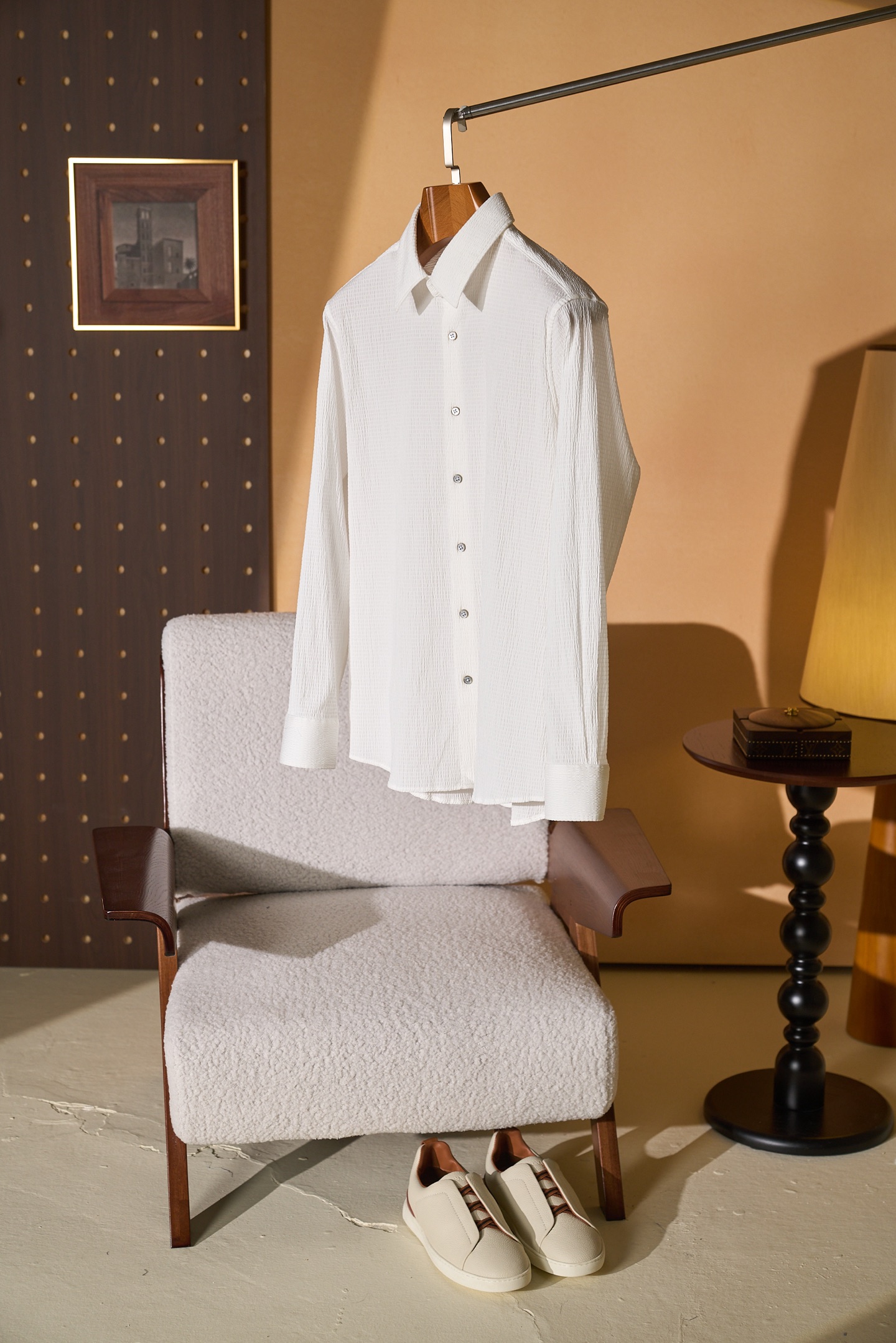 New#🟥「把月光白穿在身上，LV独有的松弛高级感🤍」纯净米白泡泡纱肌理自带空气感，自带凉感透气不闷汗，