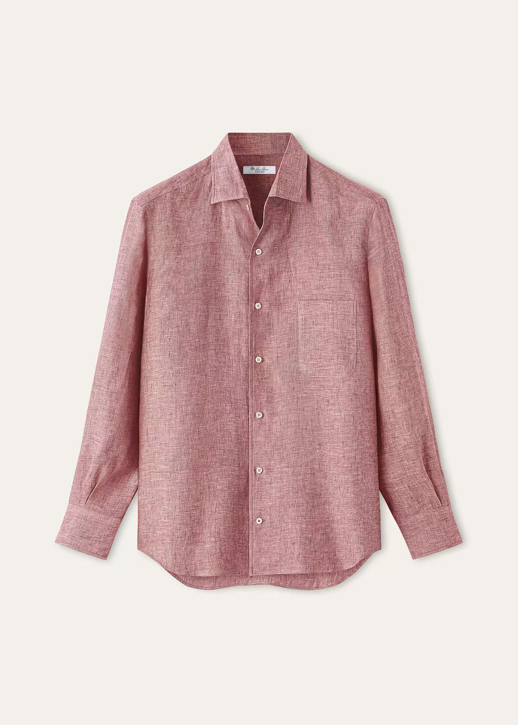 。New#🟥Loro Piana 同风格亚麻衬衫，来自意大利的100%天然亚麻，自带呼吸感的肌理纹理，让