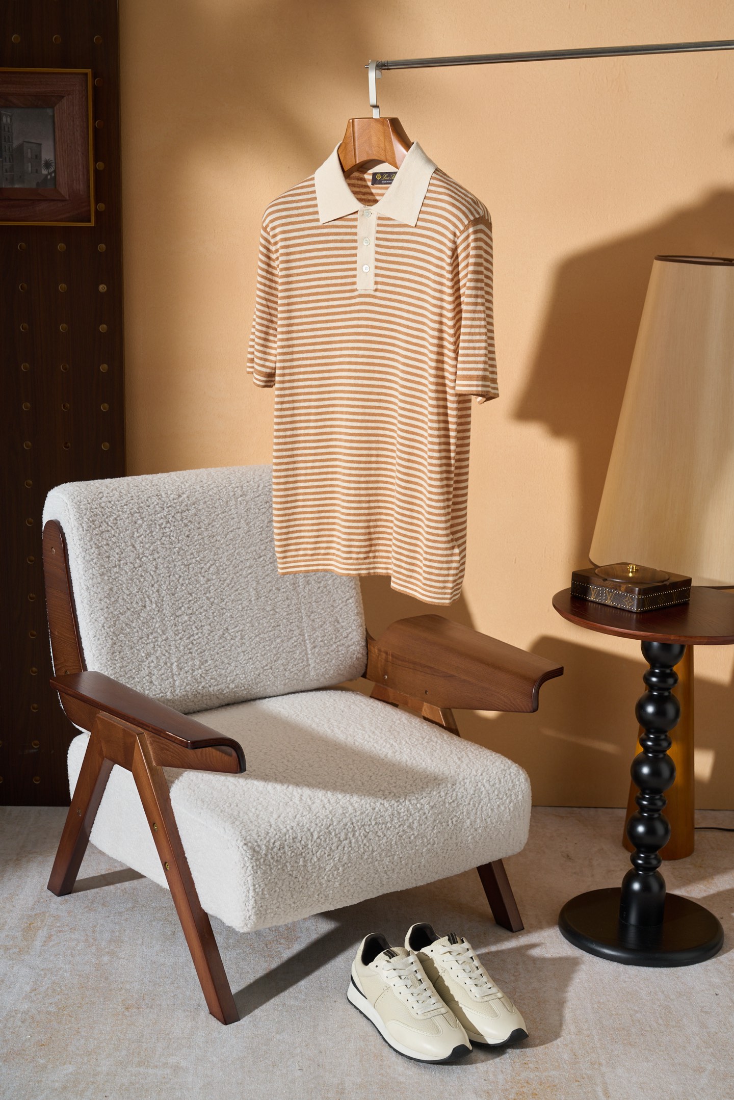 。New#🟥Loro Piana（诺悠翩雅）意大利顶奢羊绒面料品牌，被誉为“羊绒之王”，这款短袖POLO