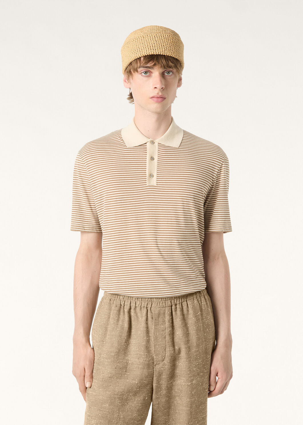。New#🟥Loro Piana（诺悠翩雅）意大利顶奢羊绒面料品牌，被誉为“羊绒之王”，这款短袖POLO