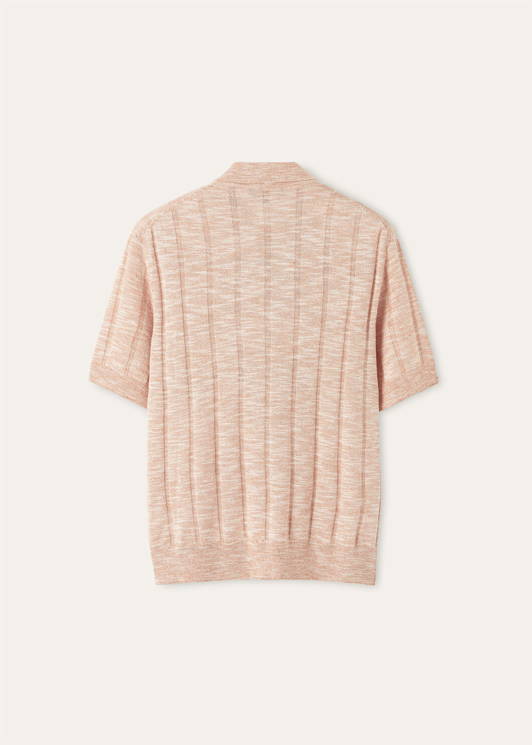 。New#🟥这是来自意大利奢侈品牌Loro Piana（诺悠翩雅）的亚麻混纺针织短袖Polo衫，也是品牌