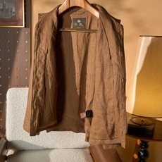 New# 🟥诺悠翩雅Loro Piana 天然水洗亚麻工装外套慵懒外套,汲取意式休闲格调时尚与舒适并存的佳作作为一个享誉 New# 🟥诺悠翩雅Loro Piana 天然水洗亚麻工装外套慵懒外套,汲取意式休闲格调时尚与舒适并存的佳作作为一个享誉