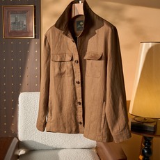 New# 🟥诺悠翩雅Loro Piana 天然水洗亚麻工装外套慵懒外套,汲取意式休闲格调时尚与舒适并存的佳作作为一个享誉 New# 🟥诺悠翩雅Loro Piana 天然水洗亚麻工装外套慵懒外套,汲取意式休闲格调时尚与舒适并存的佳作作为一个享誉