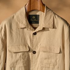 New# 🟥诺悠翩雅Loro Piana 天然水洗亚麻工装外套慵懒外套,汲取意式休闲格调时尚与舒适并存的佳作作为一个享誉 New# 🟥诺悠翩雅Loro Piana 天然水洗亚麻工装外套慵懒外套,汲取意式休闲格调时尚与舒适并存的佳作作为一个享誉