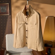 New# 🟥诺悠翩雅Loro Piana 天然水洗亚麻工装外套慵懒外套,汲取意式休闲格调时尚与舒适并存的佳作作为一个享誉 New# 🟥诺悠翩雅Loro Piana 天然水洗亚麻工装外套慵懒外套,汲取意式休闲格调时尚与舒适并存的佳作作为一个享誉