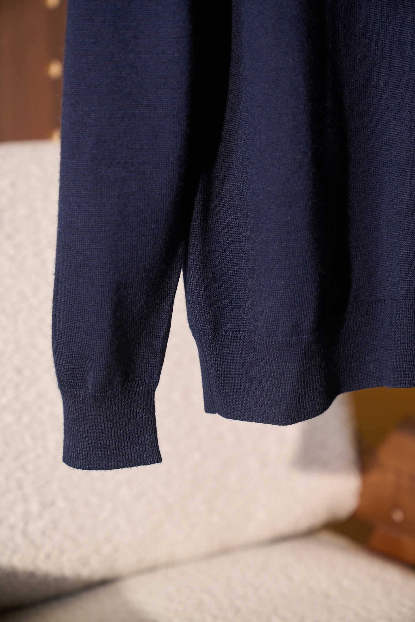 New# 🟥Zegna 杰尼亚 甄选硬朗男士羊毛拉链开衫，100%羊毛面料轻盈蓬松，带来无与伦比的亲肤触感，就像被一缕暖