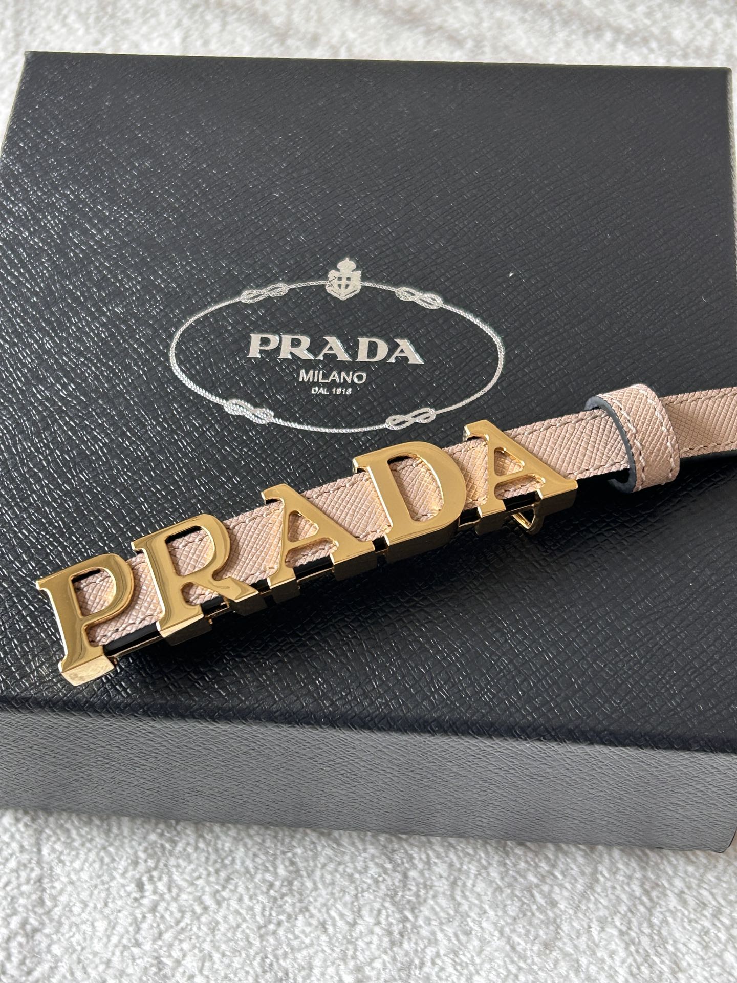 [Prada Belts]Pair with Prada letter hardware buckles luxury fashion Can be pai