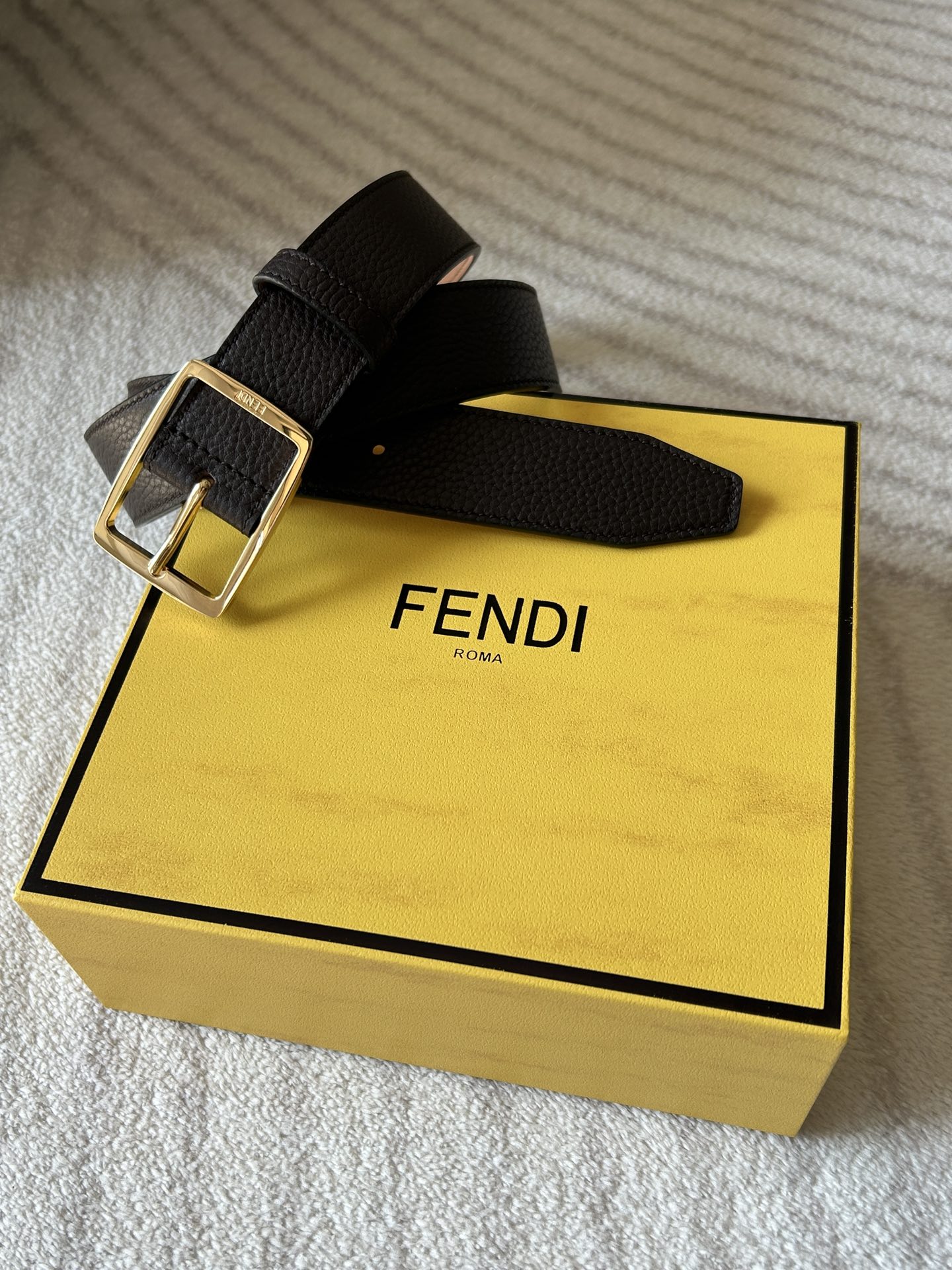 [Fendi Belts]FENDI Fendi counter is the same Men