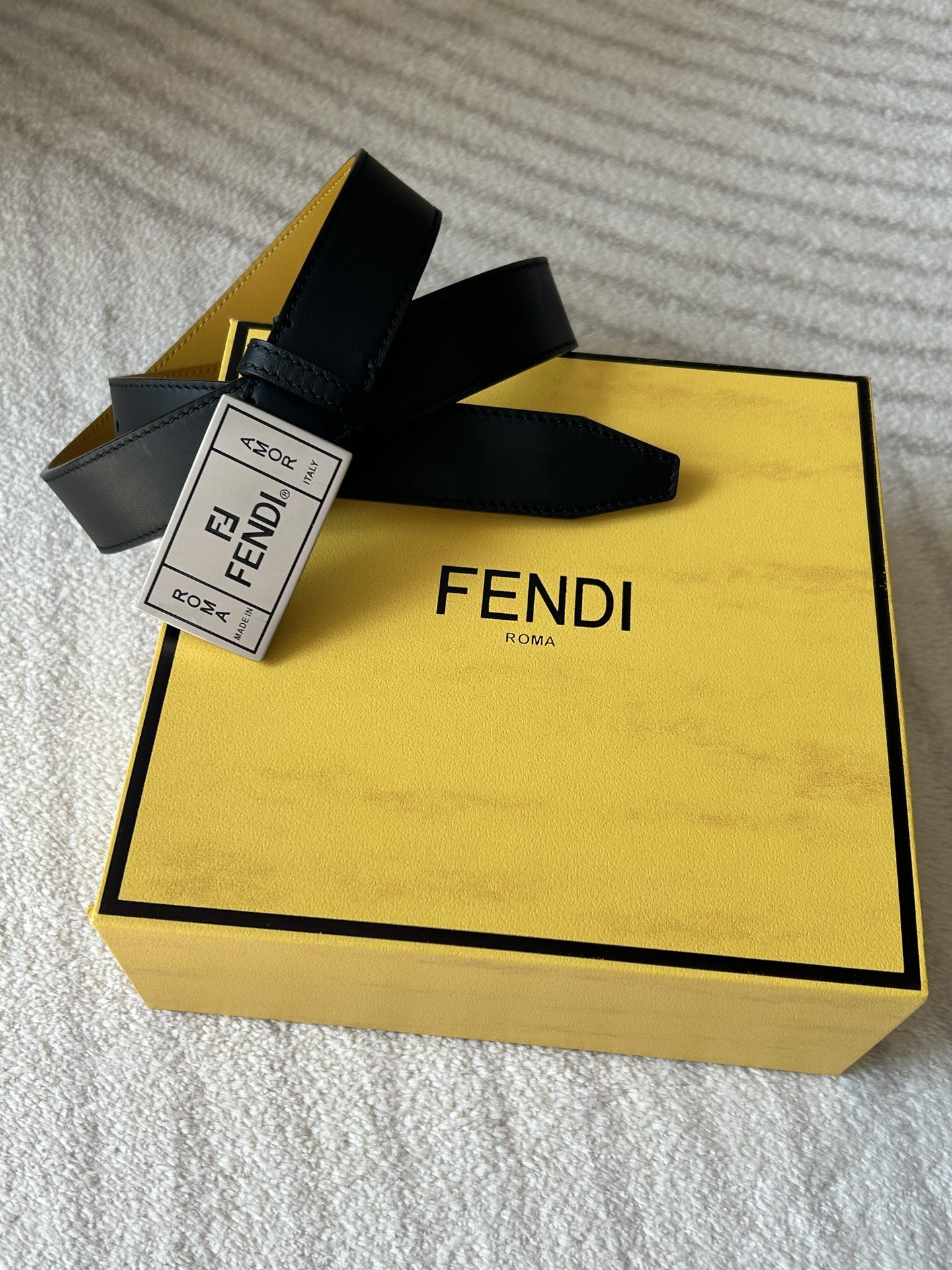 [Fendi Belts]FENDI Fendi counter is the same Men