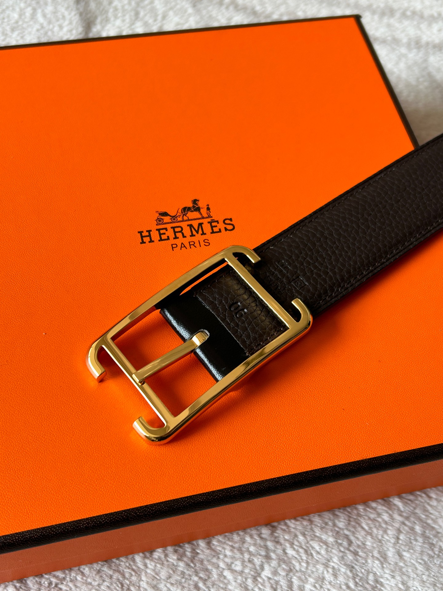 [Hermès Belts]HERMES Hermès counter, same model, Society double-sided men