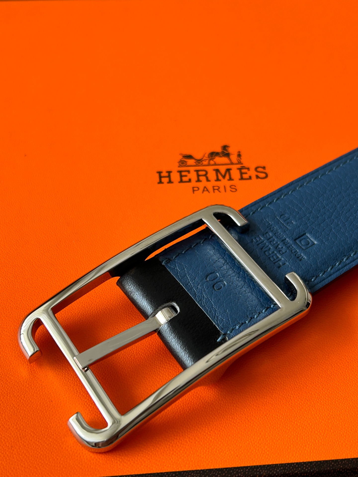 [Hermès Belts]HERMES Hermès counter, same model, Society double-sided men