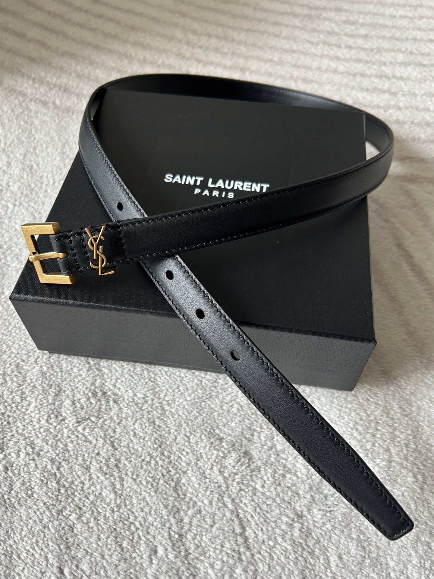 [YSL Belts]Saint Laurent Classic Original high-quality first-layer cowhide Del