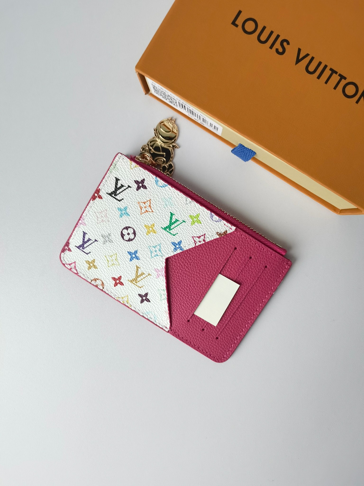 Louis Vuitton x Romy Cards: Pelican Red Monogram Empreinte Leather Section 13800 - 图片 3