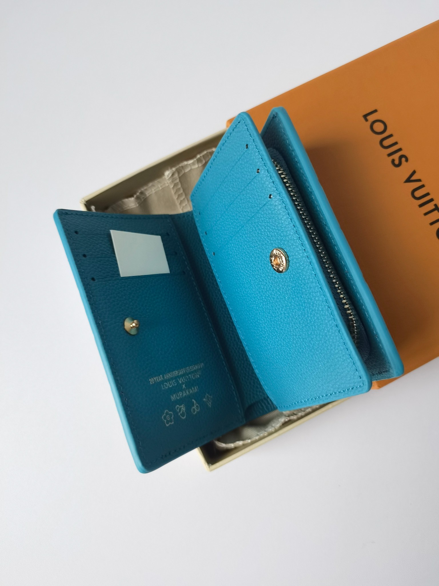 Luxurious Monogram Empreinte Cléa Money Pouch in Blue – M13619 Zenium Collection - 图片 6