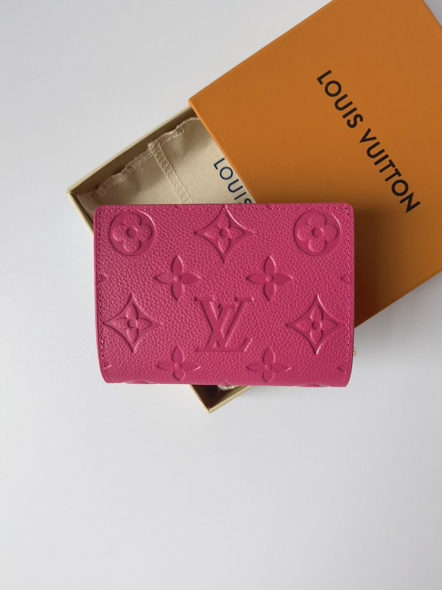 Luxurious Monogram Empreinte Cléa Money Bag with Ling Ling Configuration Dimensions M13619 - 图片 7