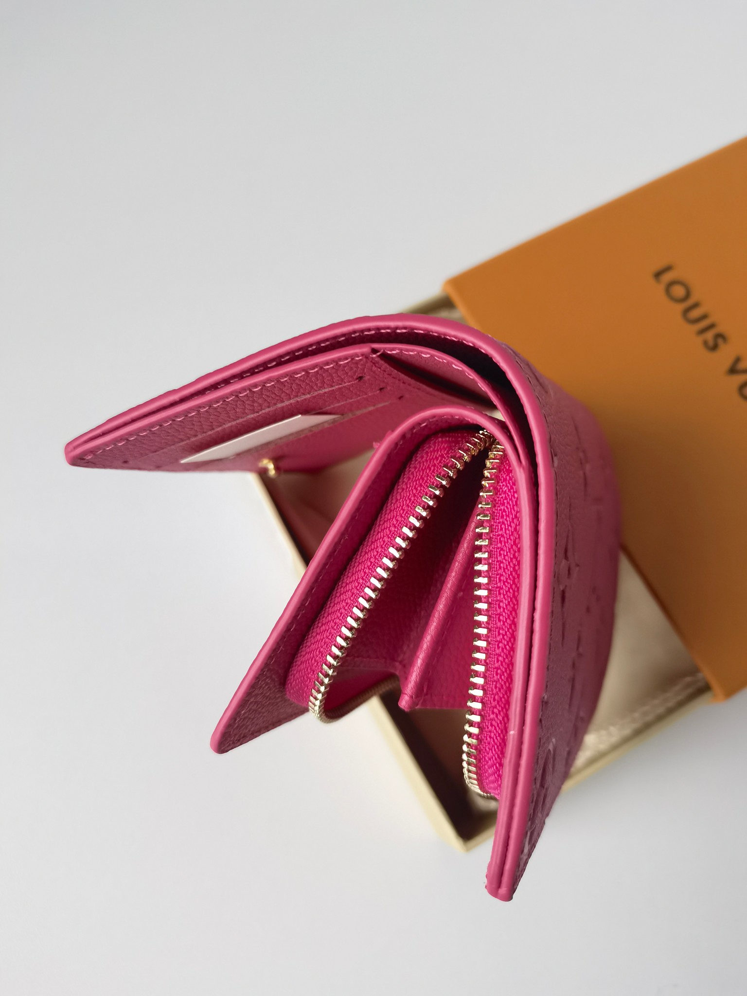 Luxurious Monogram Empreinte Cléa Money Bag with Ling Ling Configuration Dimensions M13619 - 图片 8
