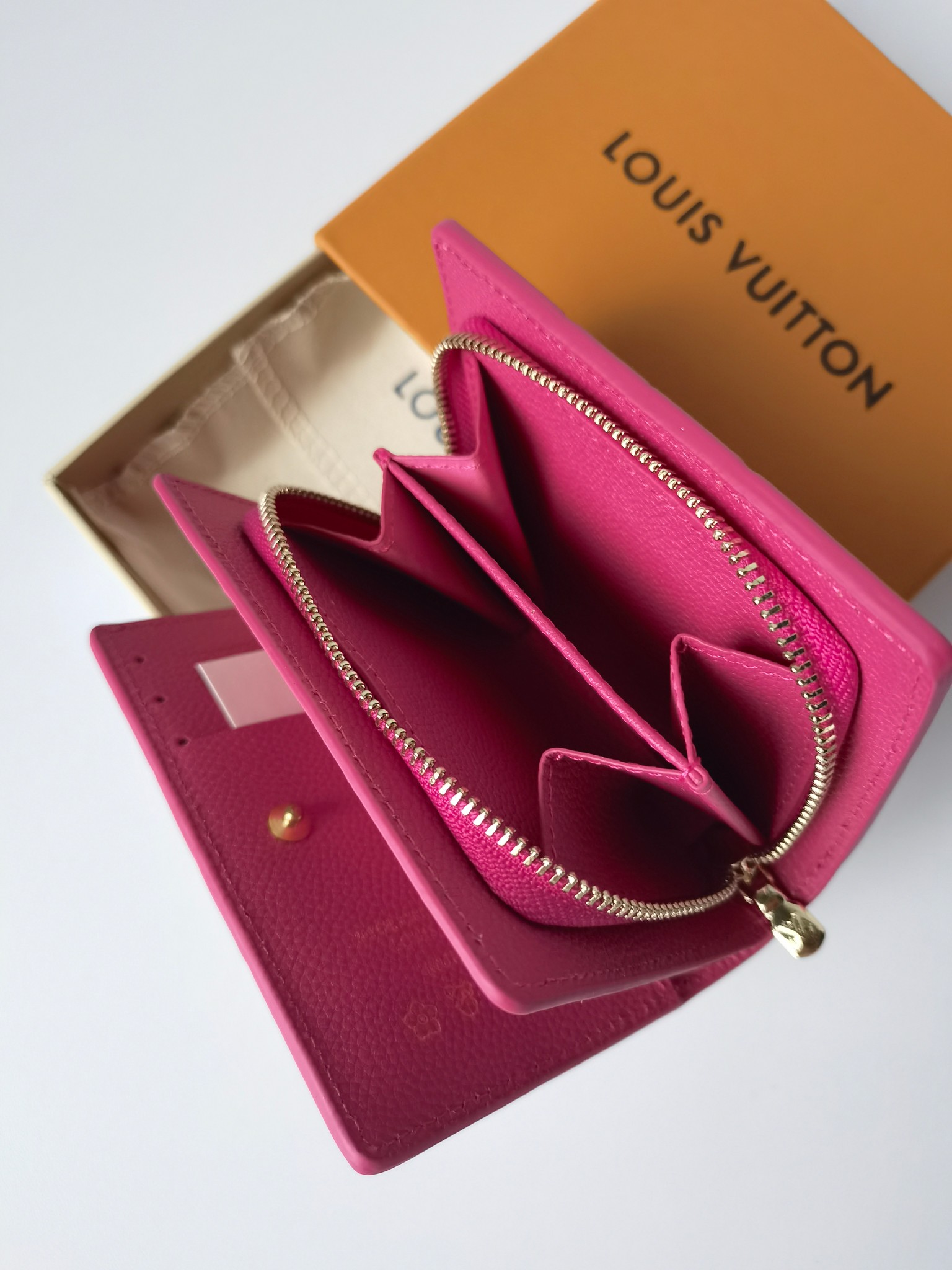Luxurious Monogram Empreinte Cléa Money Bag with Ling Ling Configuration Dimensions M13619 - 图片 6
