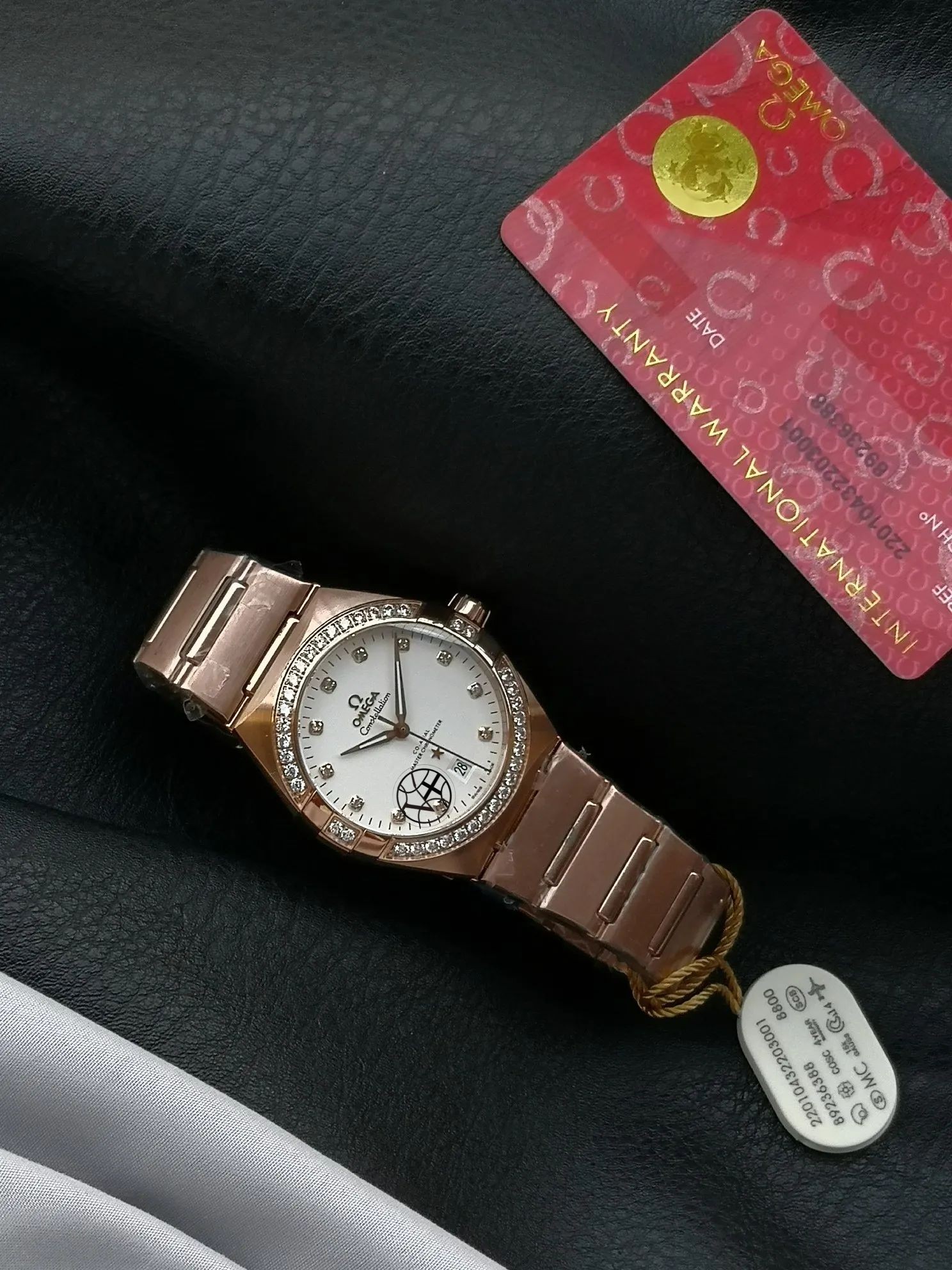 Luxury 3565 V+ Omega 39mm Constellation Series Watch with Visible 8800/8801 Cores and Upgraded Materials - 图片 6