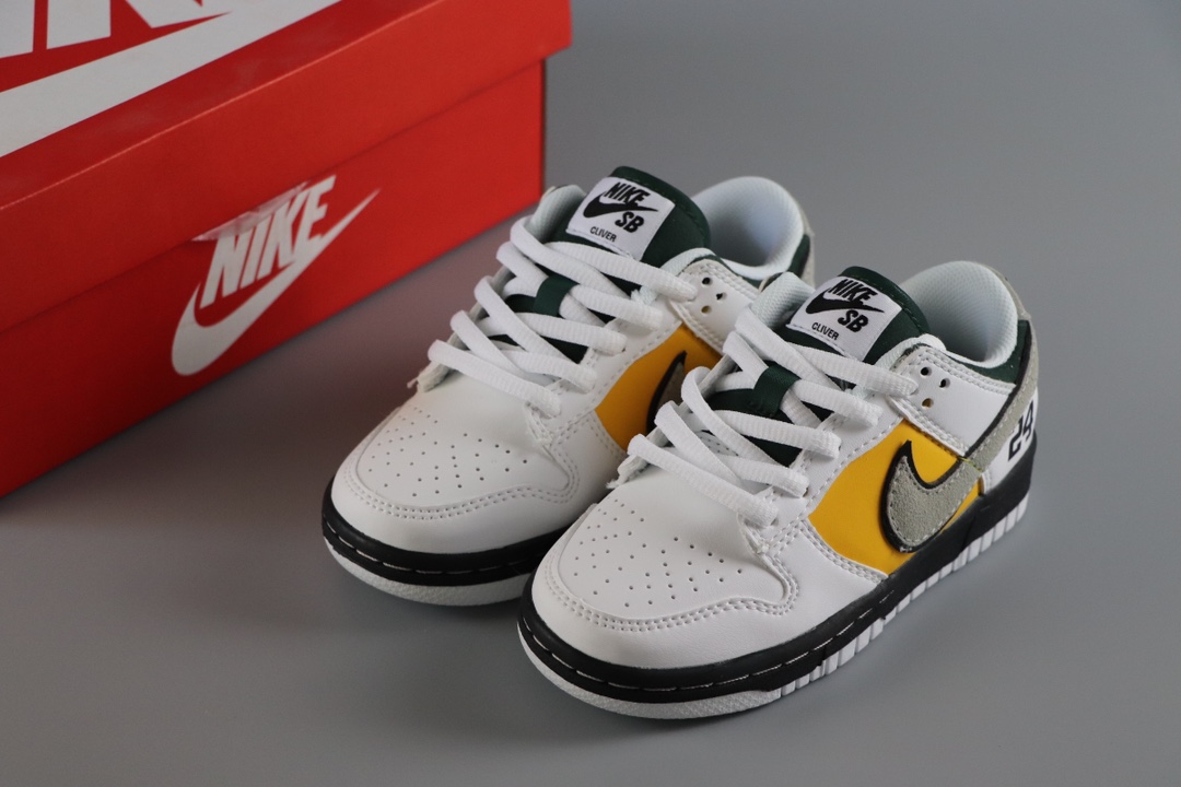 图片[9]-新款出货 原装 NK SB Dunk Low Pro 新款低邦时尚童鞋 科比纪念联名款BQ6817-100 尺码：24 25 26 27 28 29.5 30 31 32 33.5 34 35 36 37.5-选品中心
