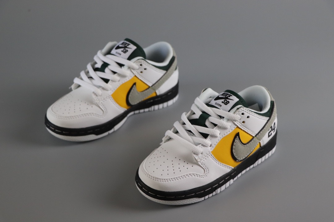 图片[6]-新款出货 原装 NK SB Dunk Low Pro 新款低邦时尚童鞋 科比纪念联名款BQ6817-100 尺码：24 25 26 27 28 29.5 30 31 32 33.5 34 35 36 37.5-选品中心