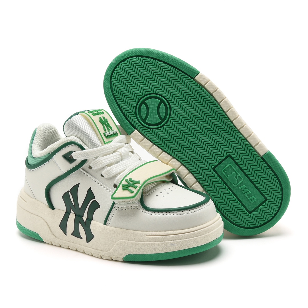 图片[8]-MLB官方同步 男女儿童休闲板鞋复古老花中帮学生潮鞋春夏新款童鞋 码数 24-37 （24-27 松紧带 28-37 鞋带）-选品中心