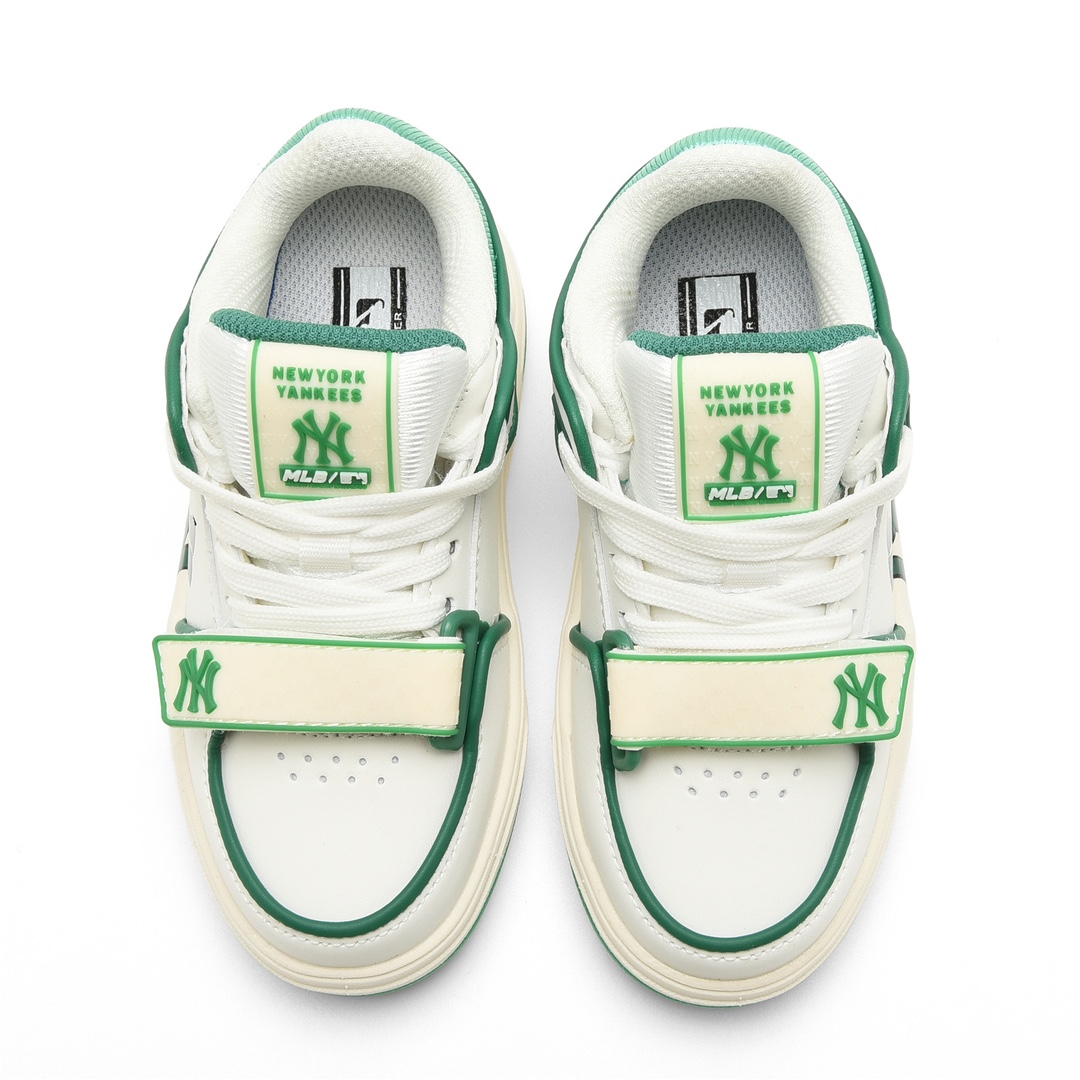 图片[5]-MLB官方同步 男女儿童休闲板鞋复古老花中帮学生潮鞋春夏新款童鞋 码数 24-37 （24-27 松紧带 28-37 鞋带）-选品中心