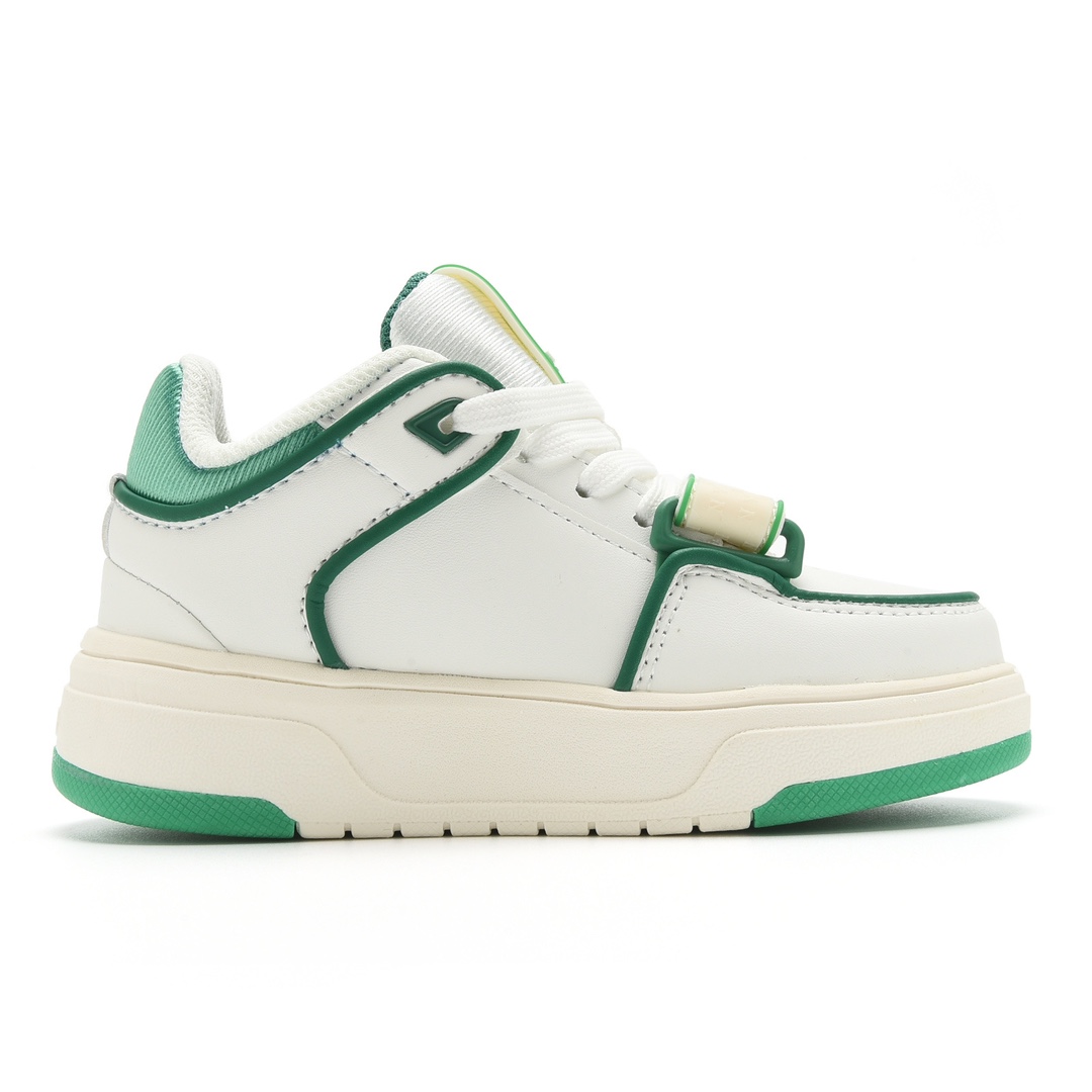 图片[2]-MLB官方同步 男女儿童休闲板鞋复古老花中帮学生潮鞋春夏新款童鞋 码数 24-37 （24-27 松紧带 28-37 鞋带）-选品中心