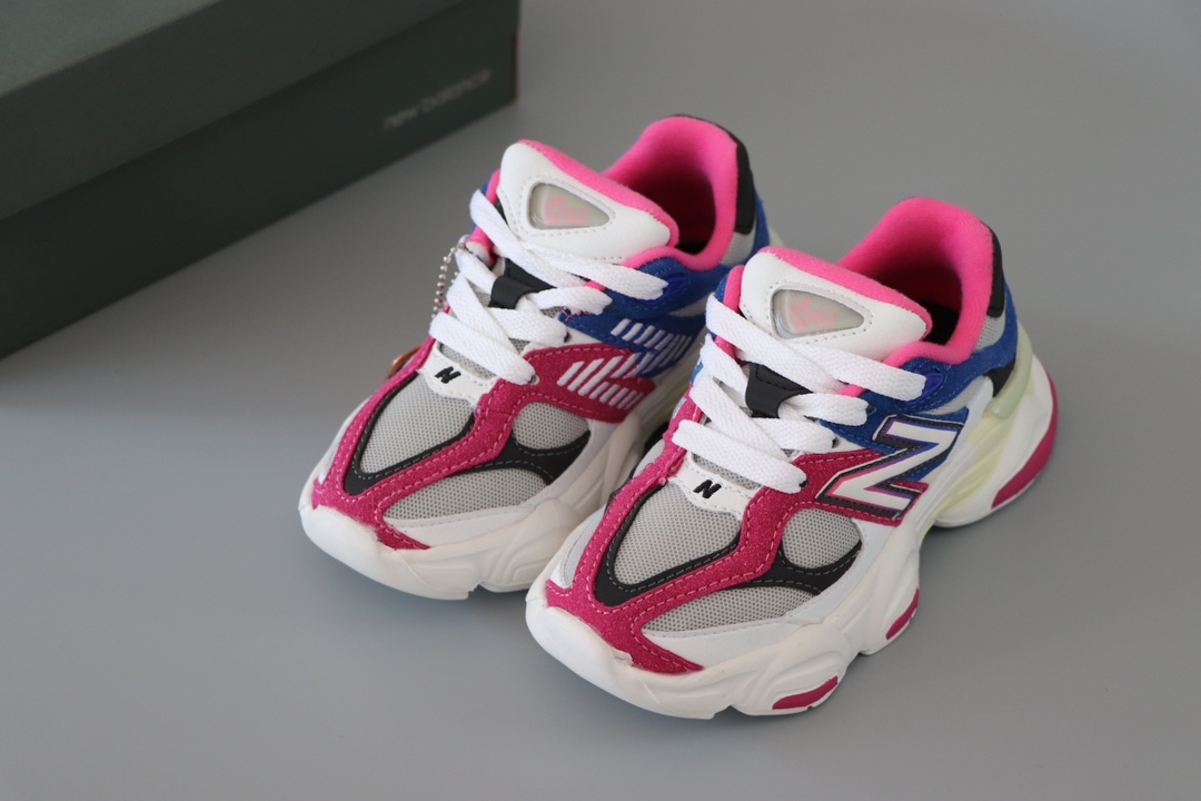 图片[9]-新配色 NB9060鞋带款 童鞋26-37 海外版配色不仅显档次，鞋子也更轻盈❗️时尚大气的外观设计，学生必入的百搭童鞋款❗️-选品中心