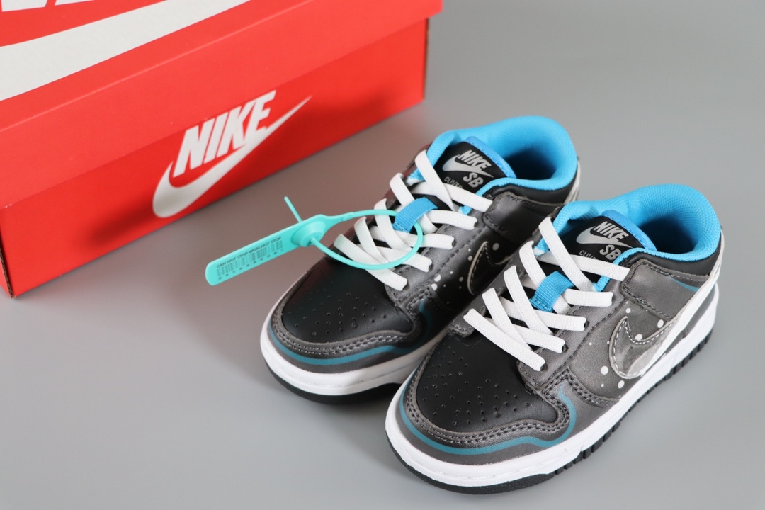 图片[9]-新款出货 原装 NK SB Dunk Low Pro 联名款低邦时尚童鞋 CU1726-500 尺码：22 23 24 25 26 27 28 29.5 30 31 32 33.5 34 35 36 37.5-选品中心