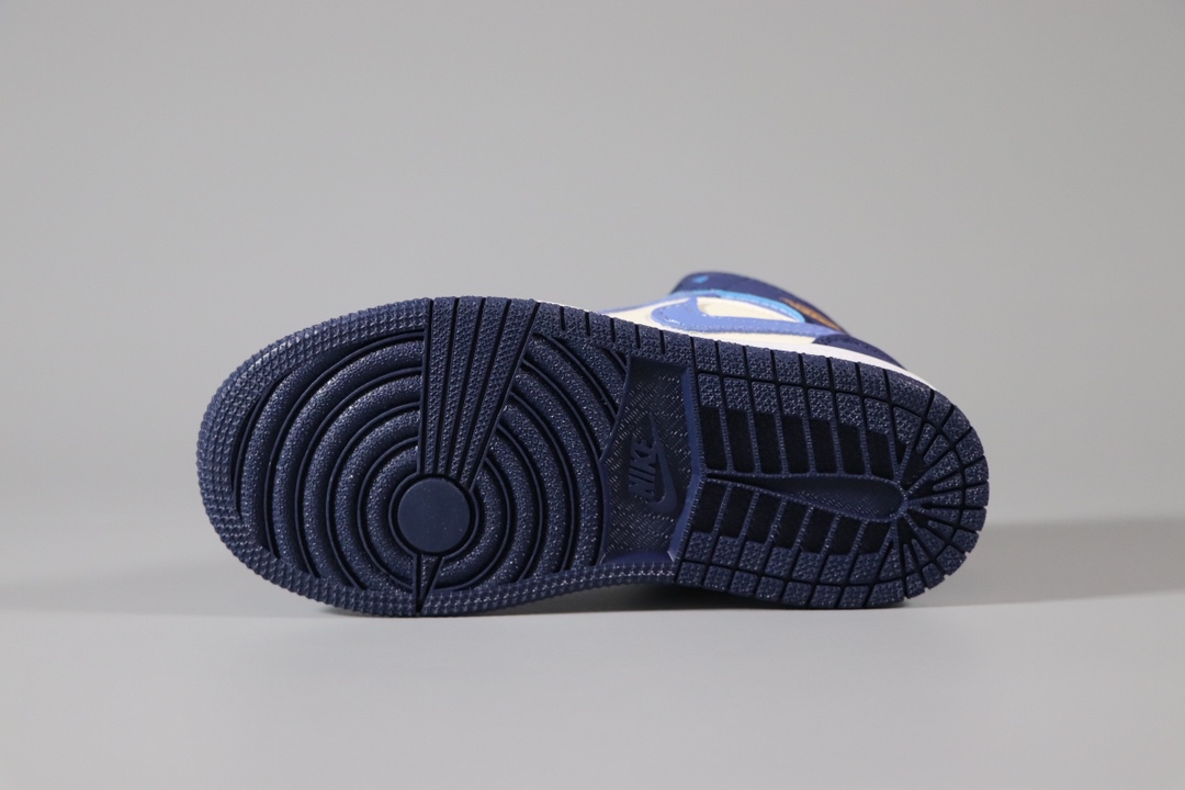 图片[3]-乔丹 Air Jordan 1（GS）乔丹高帮童鞋 时尚板鞋FD2596-400 尺码：22 23 24 25 26 27 28 29.5 30 31 32 33.5 34 35 36 37-选品中心