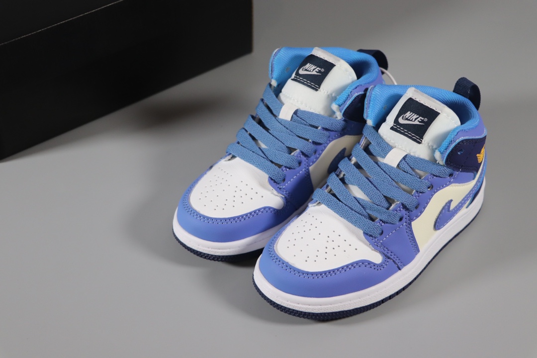 图片[9]-乔丹 Air Jordan 1（GS）乔丹高帮童鞋 时尚板鞋FD2596-400 尺码：22 23 24 25 26 27 28 29.5 30 31 32 33.5 34 35 36 37-选品中心