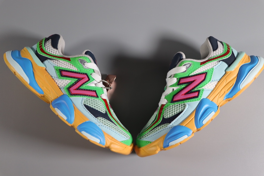 图片[8]-新百伦 New Balance NB9060童鞋26-37 海外版配色不仅显档次，鞋子也更轻盈❗️时尚大气的外观设计，学生必入的百搭童鞋款❗️-选品中心