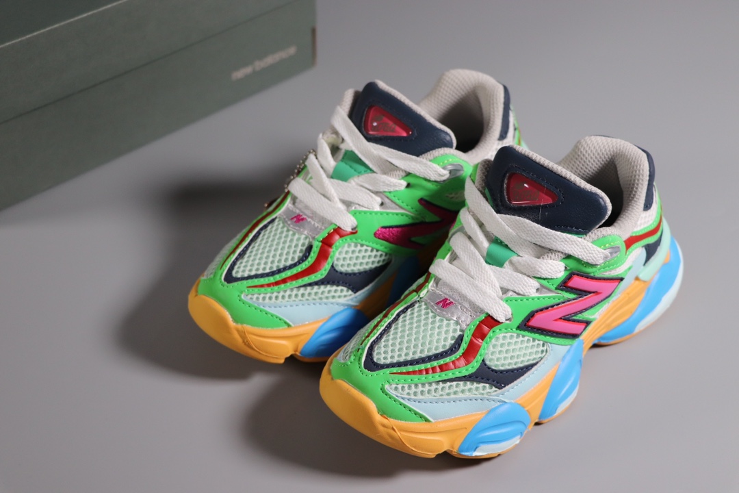 图片[9]-新百伦 New Balance NB9060童鞋26-37 海外版配色不仅显档次，鞋子也更轻盈❗️时尚大气的外观设计，学生必入的百搭童鞋款❗️-选品中心