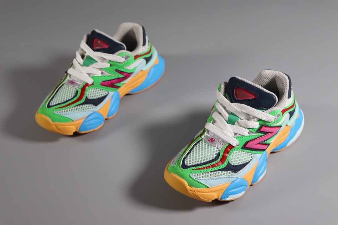 图片[6]-新百伦 New Balance NB9060童鞋26-37 海外版配色不仅显档次，鞋子也更轻盈❗️时尚大气的外观设计，学生必入的百搭童鞋款❗️-选品中心
