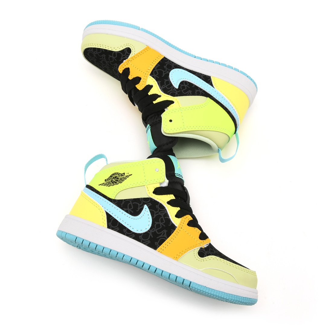 图片[6]-乔丹 Air Jordan 1（GS）乔丹高帮童鞋 时尚板鞋 时尚运动鞋 尺码：22 23 24 25 26 27 28 29.5 30 31 32 33.5 34 35 36 37-选品中心