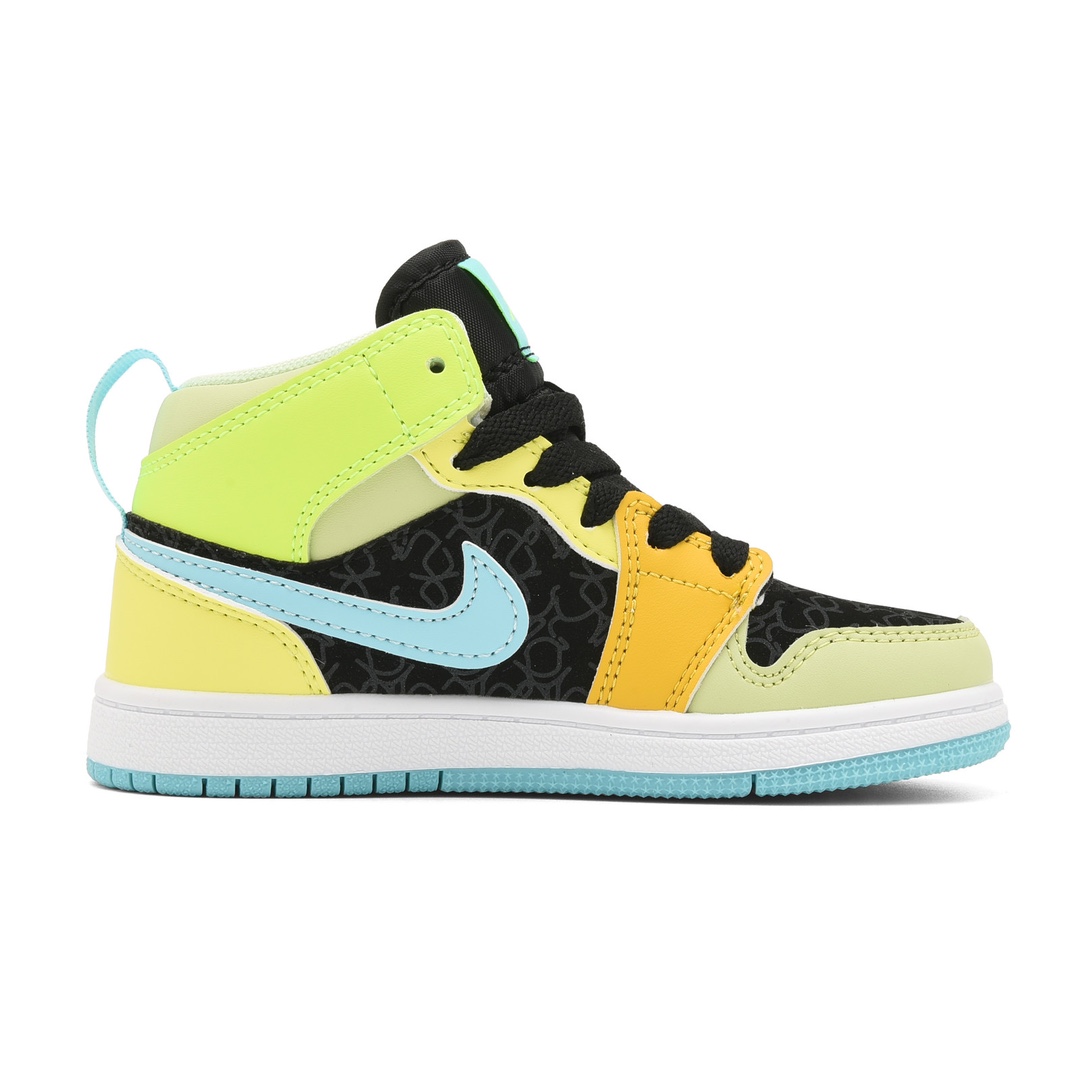 图片[2]-乔丹 Air Jordan 1（GS）乔丹高帮童鞋 时尚板鞋 时尚运动鞋 尺码：22 23 24 25 26 27 28 29.5 30 31 32 33.5 34 35 36 37-选品中心