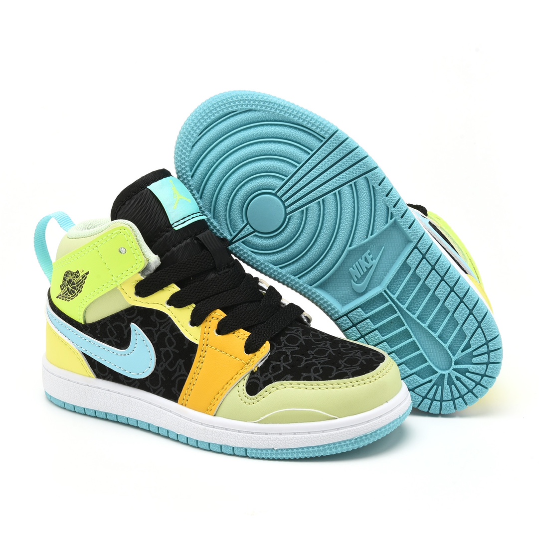 图片[8]-乔丹 Air Jordan 1（GS）乔丹高帮童鞋 时尚板鞋 时尚运动鞋 尺码：22 23 24 25 26 27 28 29.5 30 31 32 33.5 34 35 36 37-选品中心