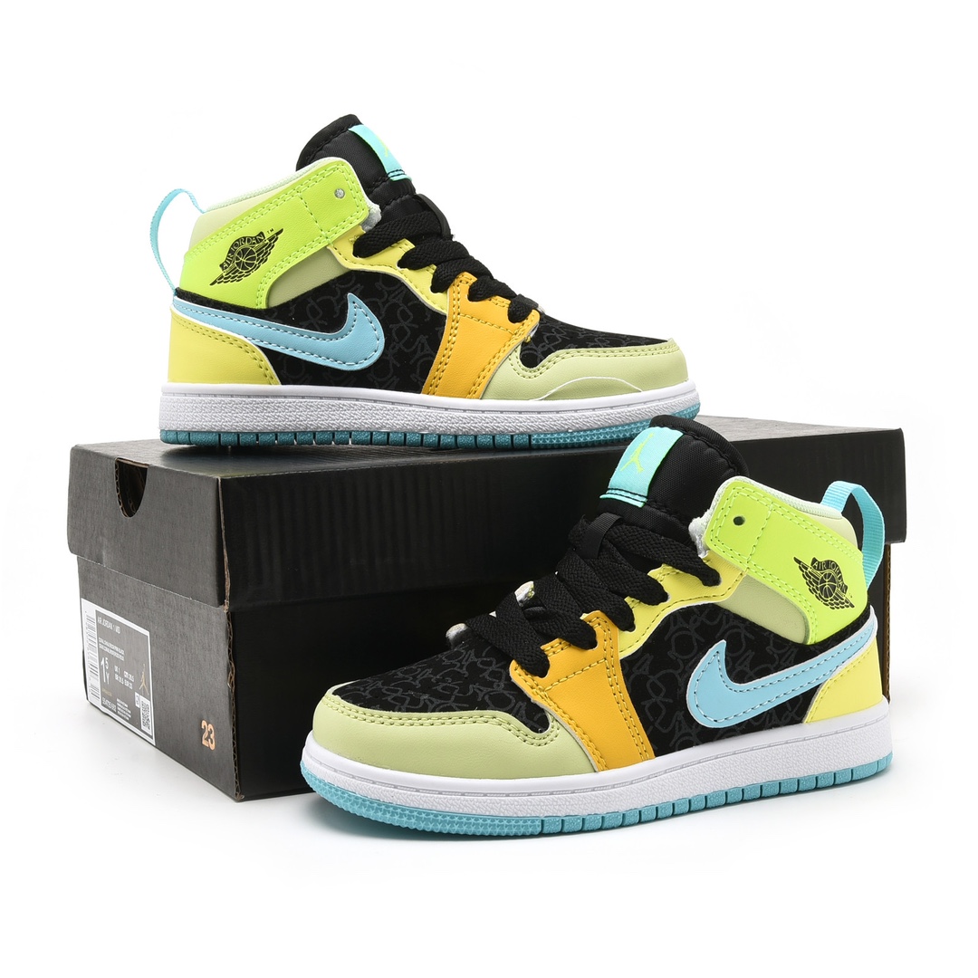 图片[9]-乔丹 Air Jordan 1（GS）乔丹高帮童鞋 时尚板鞋 时尚运动鞋 尺码：22 23 24 25 26 27 28 29.5 30 31 32 33.5 34 35 36 37-选品中心