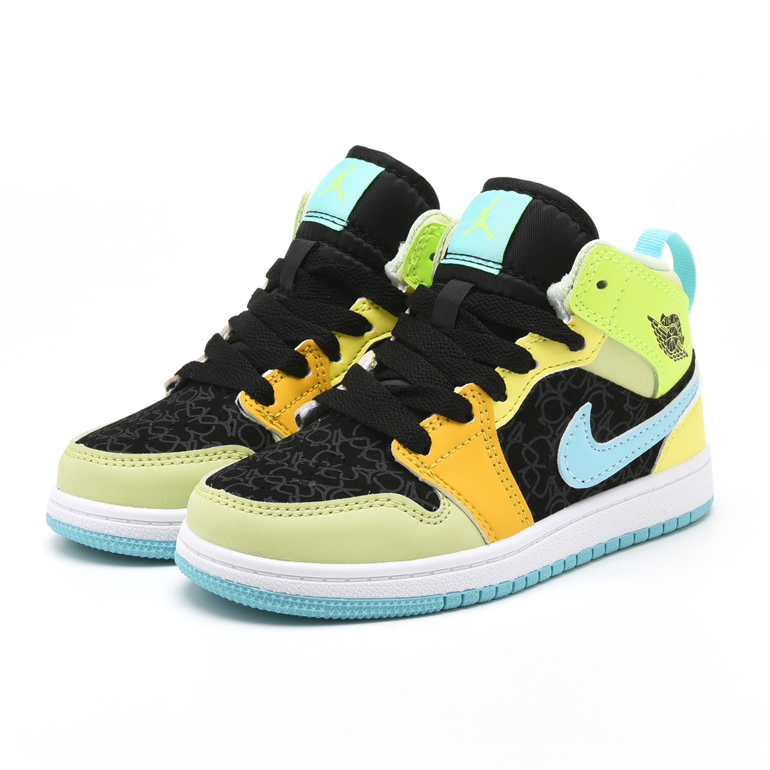 图片[7]-乔丹 Air Jordan 1（GS）乔丹高帮童鞋 时尚板鞋 时尚运动鞋 尺码：22 23 24 25 26 27 28 29.5 30 31 32 33.5 34 35 36 37-选品中心