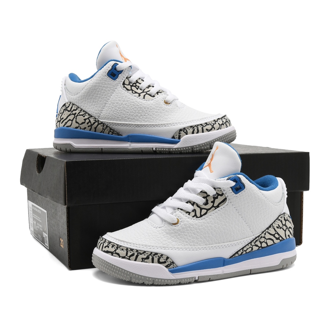 图片[9]-Jordan官方耐克乔丹男女童鞋乔3儿童运动鞋AJ3童鞋宝宝缓震鞋 尺码：22-37-选品中心